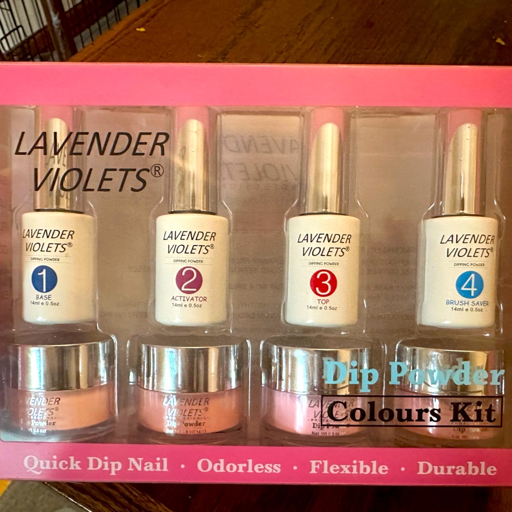 Lavender Violets dip powder colours kit